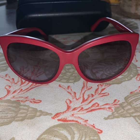 Dolce and Gabbana (Burgundy color) Sunglasses style # DG4149 - Picture 5 of 10